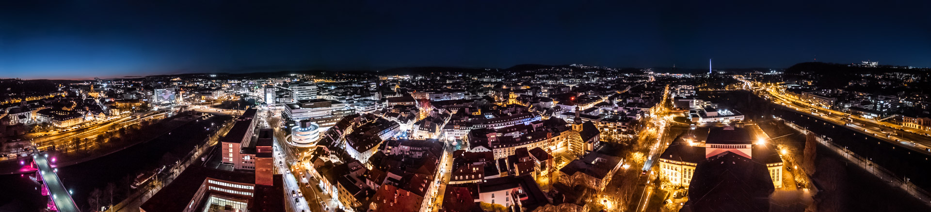 Saarbrücken by night