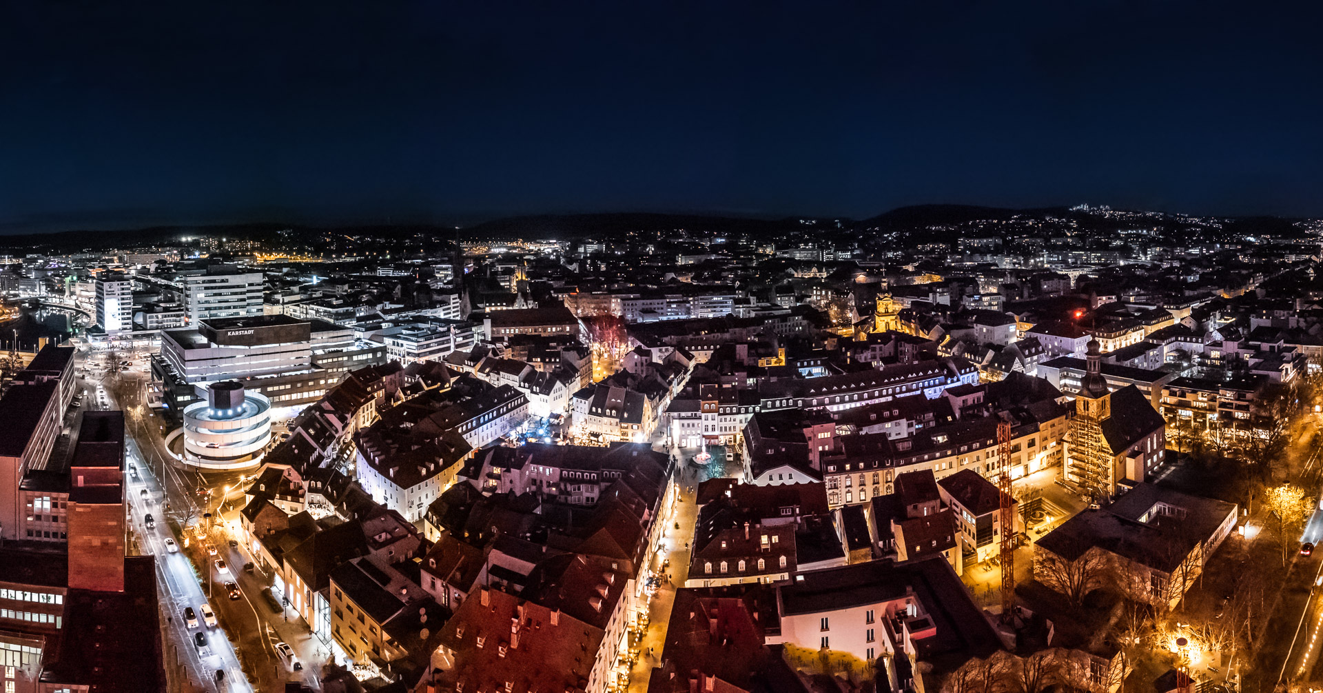 Saarbrücken by night