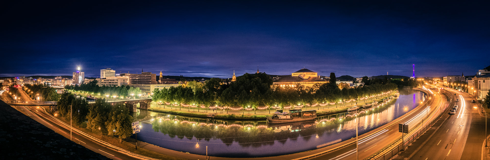 Saarbrücken by night