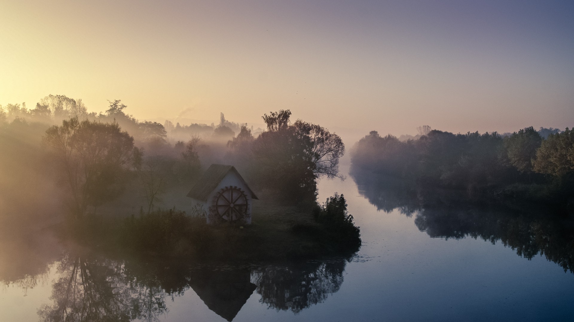 Morgennebel an der Saar