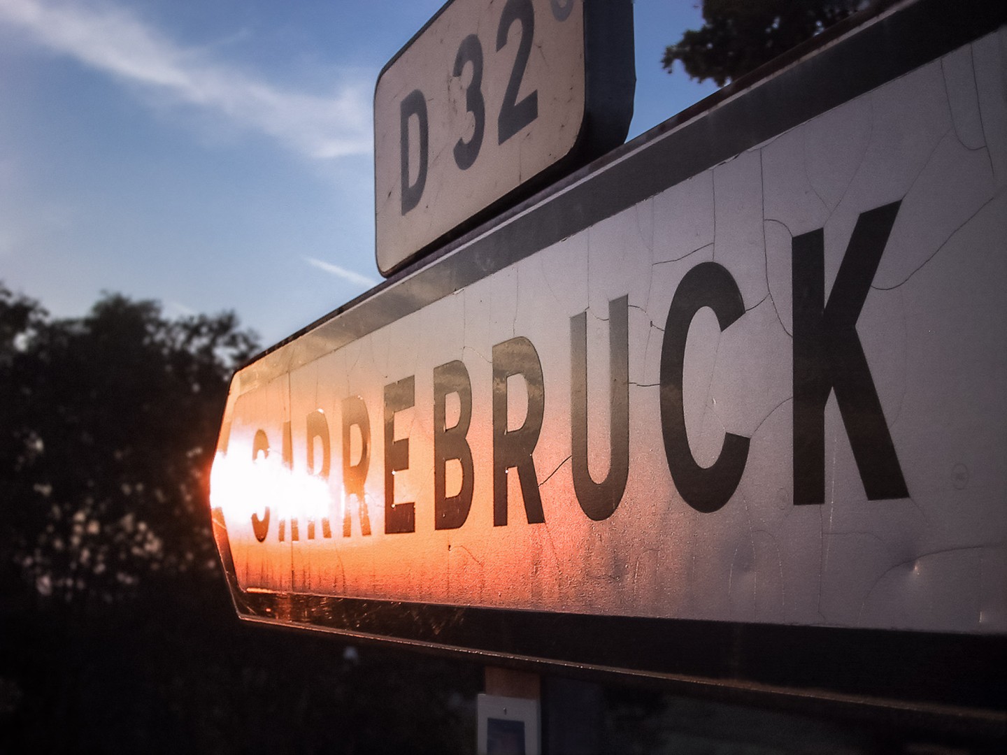 The way to Saarbrücken