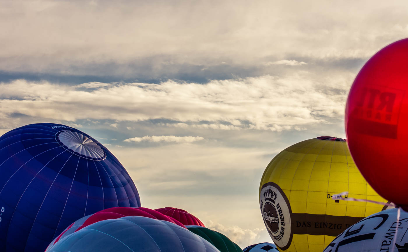 Heißluftballons