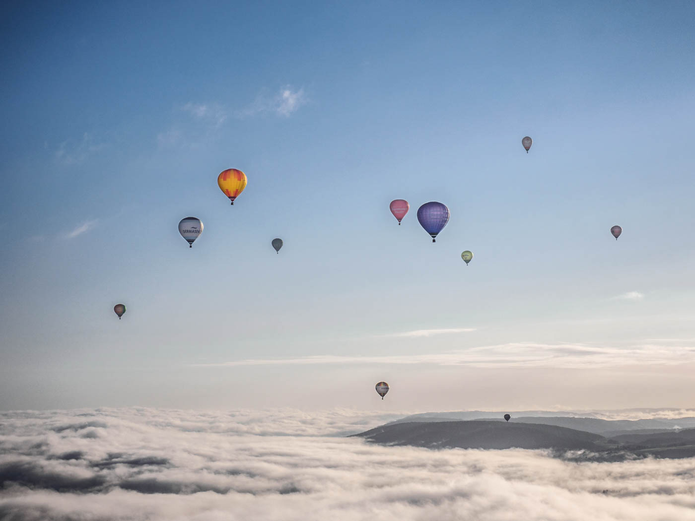 Heißluftballons