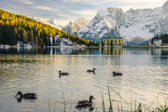Dolomites - Lago di Misurina Dolomites - Lago di Misurina