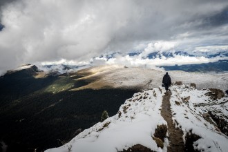 Alone in the montains Alone in the montains
