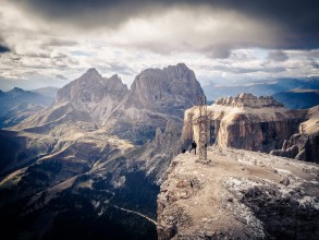Sass Pordoi - Dolomiten Sass Pordoi - Dolomiten