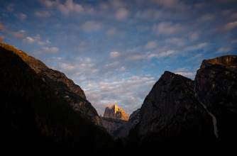 Drei Zinnen und Wolken Drei Zinnen und Wolken