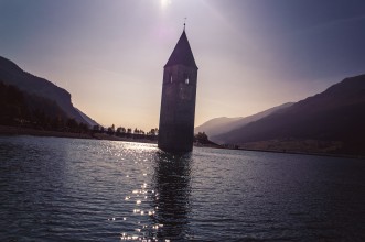 Reschensee - Lago di Resia Reschensee - Lago di Resia