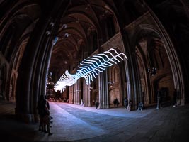 Constellations de Metz 2024 – Un oiseau de passage (Luminariste - Benjamin Nesme & Marc Sicard)
