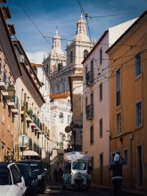Straßenbahn / Tram in Lissabon