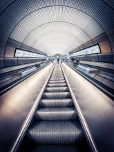 London Underground: Rolltreppe